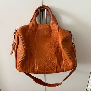Alexander Wang Orange Leather Bag